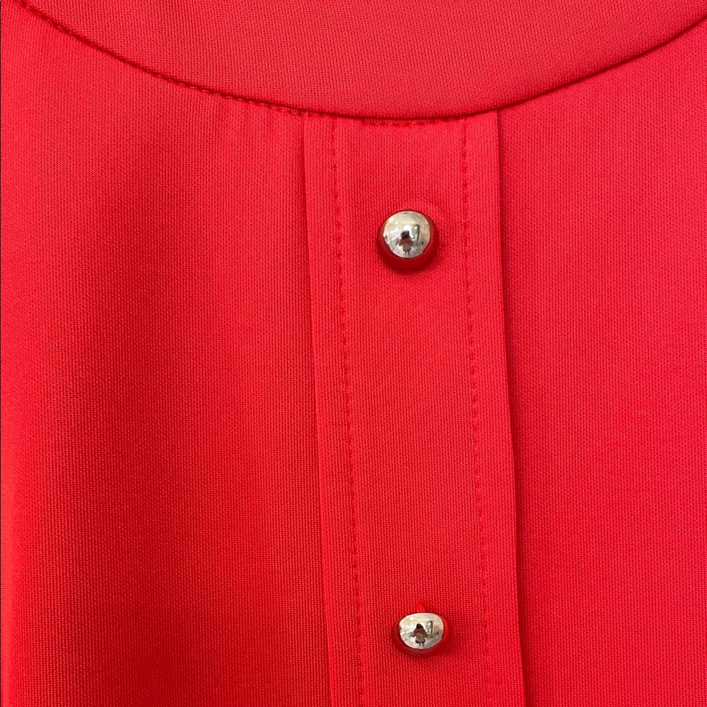 Emploi Button-Front Dress - Picture 3 of 7